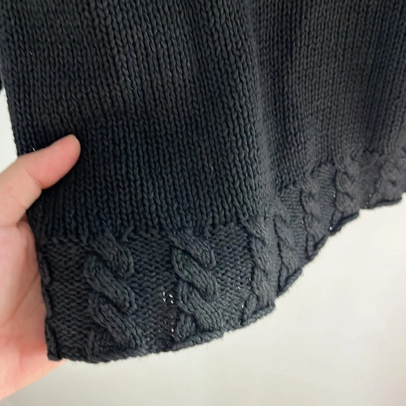 Vintage 3D Knit Cosby Sweater Size Medium Red & Black - Picture 5 of 5